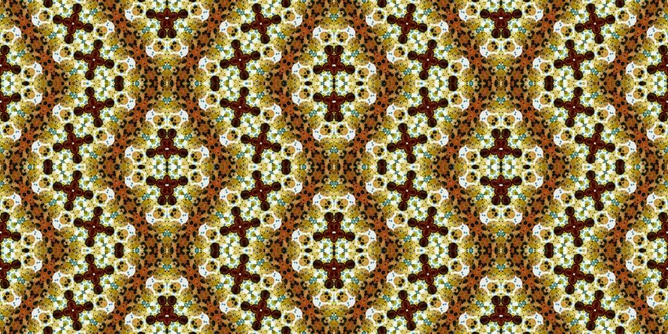 Seamless abstract pattern. the texture of the art is symmetrical Stock Illustration