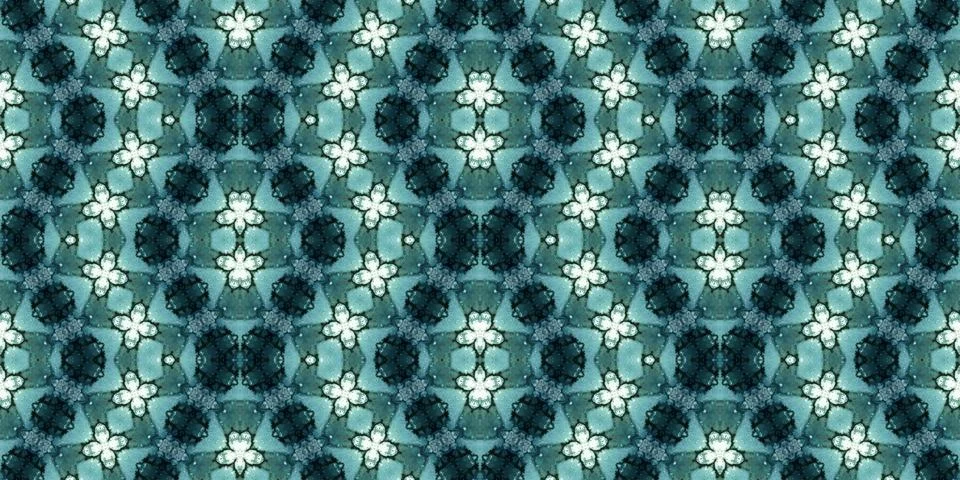 Seamless abstract pattern. the texture of the art is symmetrical Stock Illustration