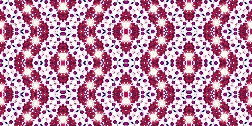 Seamless abstract pattern. the texture of the art is symmetrical Stock Illustration