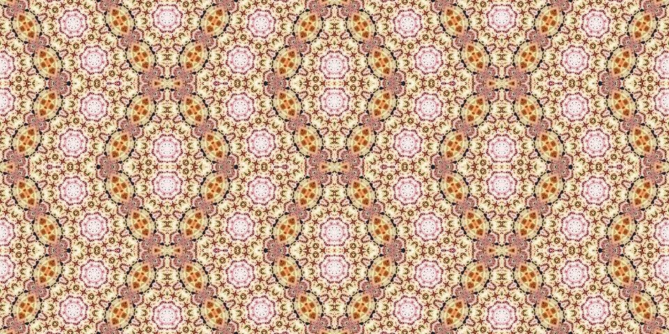 Seamless abstract pattern. the texture of the art is symmetrical Stock Illustration