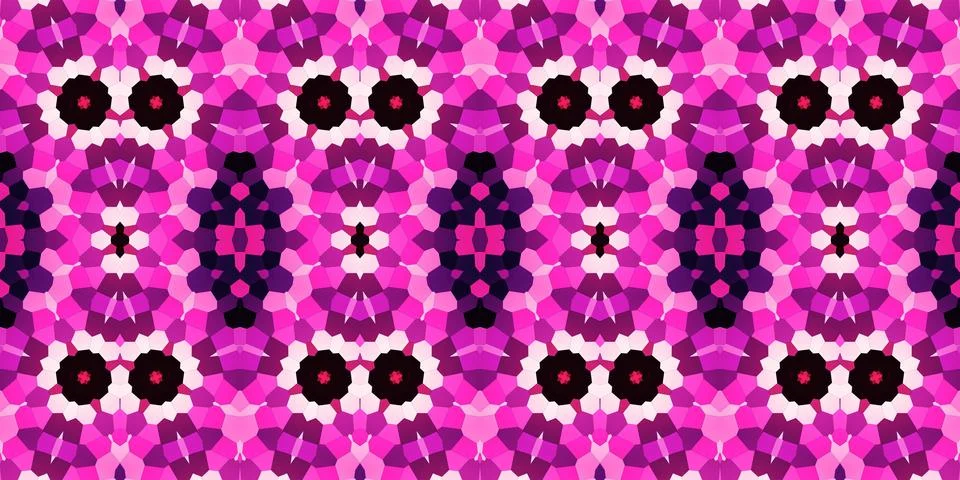 Seamless abstract pattern. the texture of the art is symmetrical 写真素材