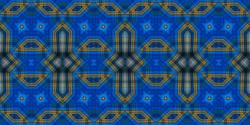 Seamless abstract pattern. the texture of the art is symmetrical Stock Photos