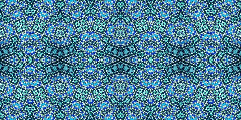 Seamless abstract pattern. the texture of the art is symmetrical Foto stock
