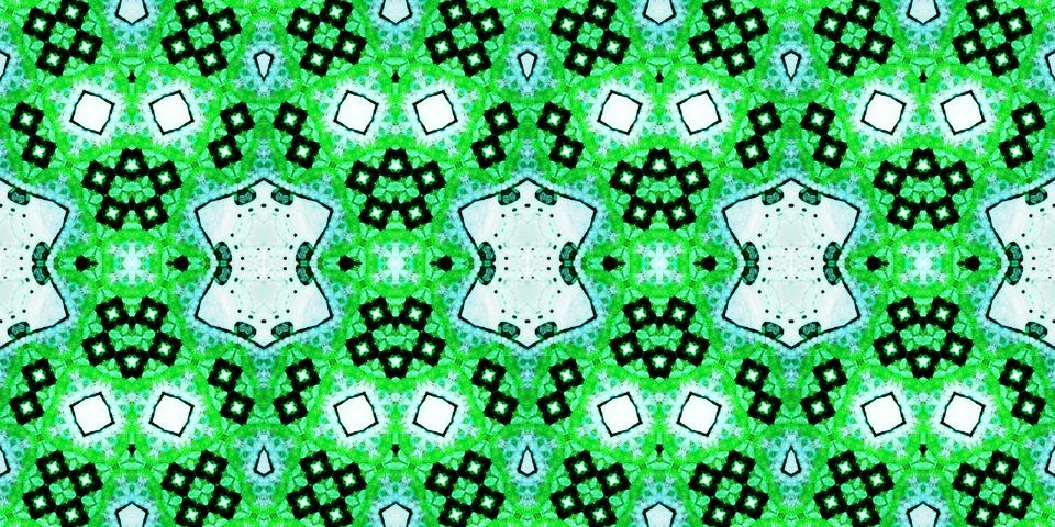 Seamless abstract pattern. the texture of the art is symmetrical Stock Photos