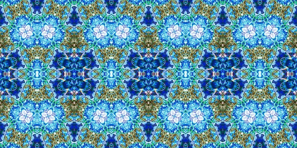 Seamless abstract pattern. the texture of the art is symmetrical Stock Photos