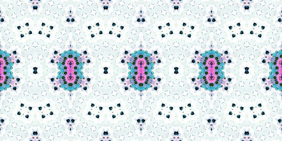 Seamless abstract pattern. the texture of the art is symmetrical Foto stock