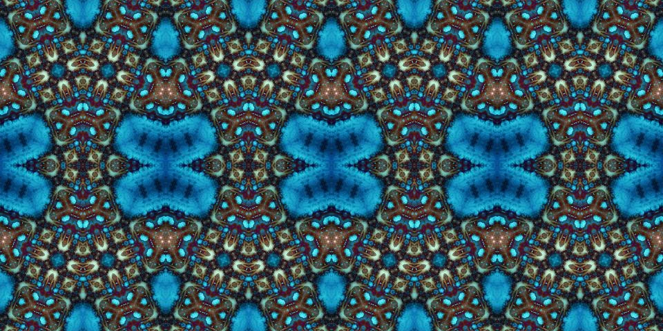 Seamless abstract pattern. the texture of the art is symmetrical 写真素材