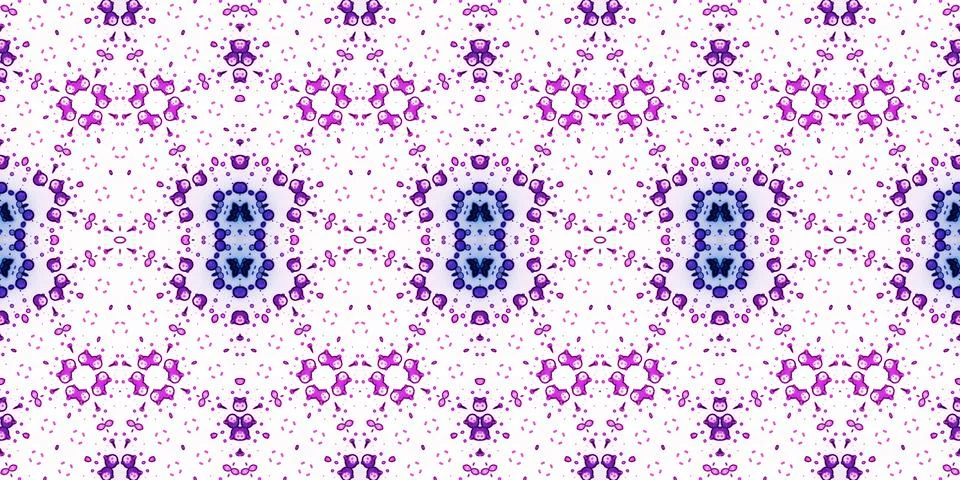 Seamless abstract pattern. the texture of the art is symmetrical Stock Photos