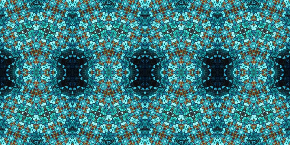 Seamless abstract pattern. the texture of the art is symmetrical Foto stock