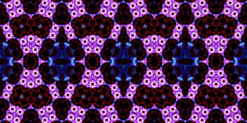 Seamless abstract pattern. the texture of the art is symmetrical Stock Photos