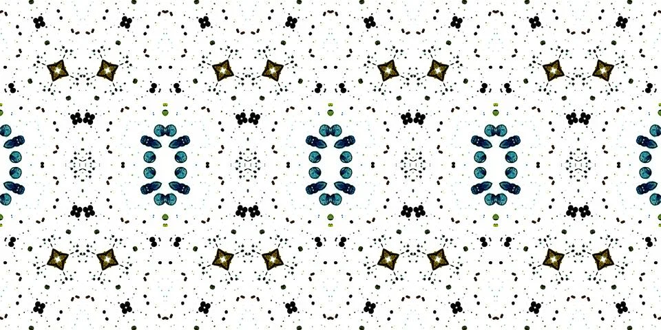 Seamless abstract pattern. the texture of the art is symmetrical Stock Photos