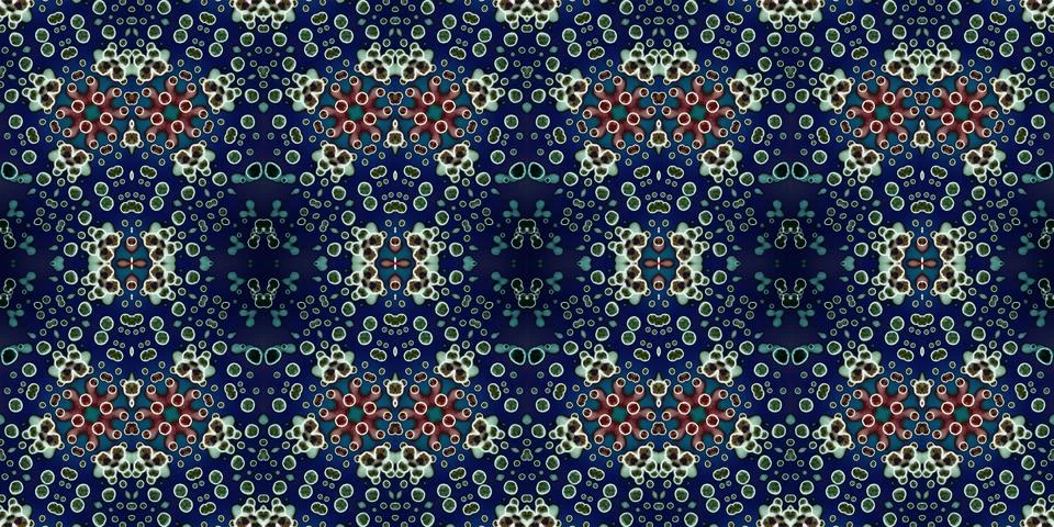 Seamless abstract pattern. the texture of the art is symmetrical Stock Photos