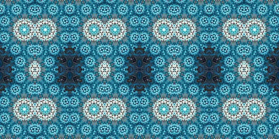 Seamless abstract pattern. the texture of the art is symmetrical Foto stock