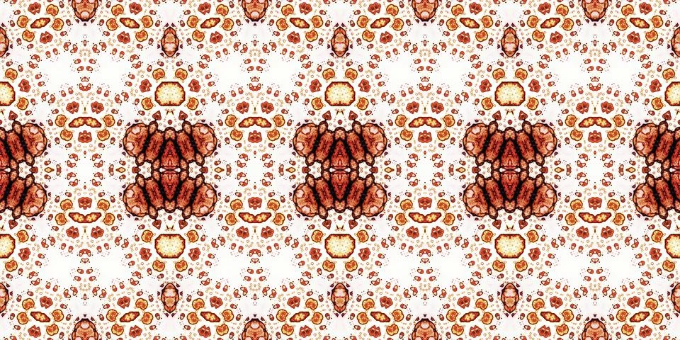 Seamless abstract pattern. the texture of the art is symmetrical 写真素材