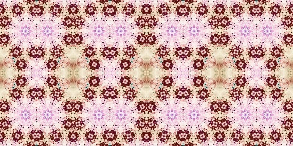 Seamless abstract pattern. the texture of the art is symmetrical Stock Photos
