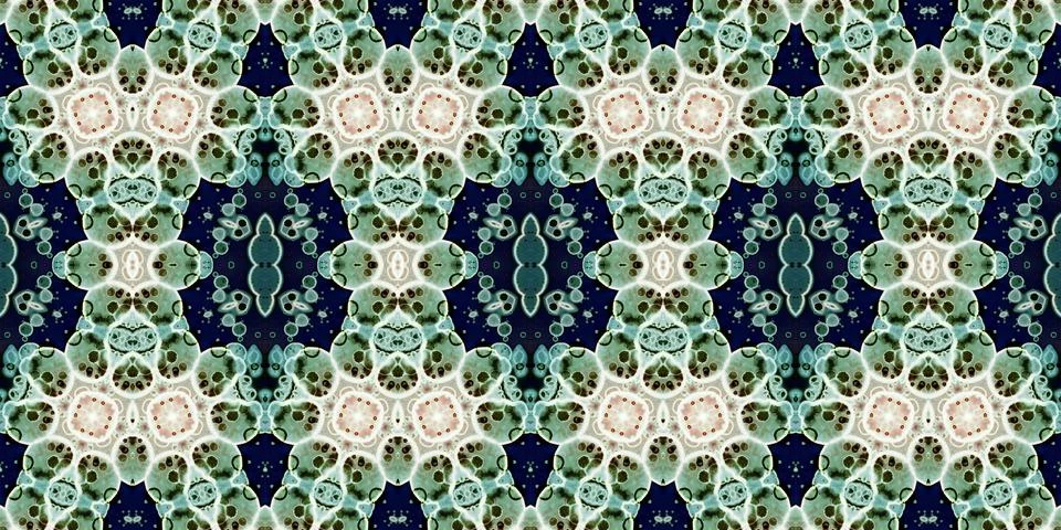 Seamless abstract pattern. the texture of the art is symmetrical Stock Photos