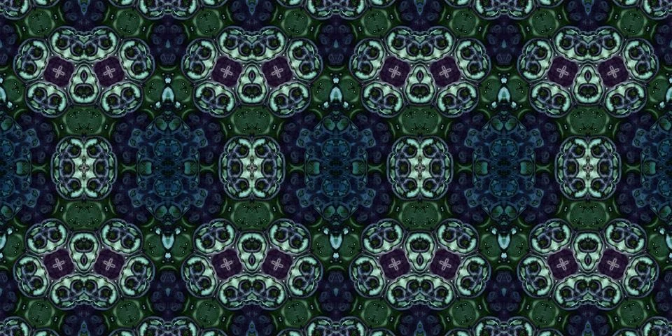 Seamless abstract pattern. the texture of the art is symmetrical Foto stock