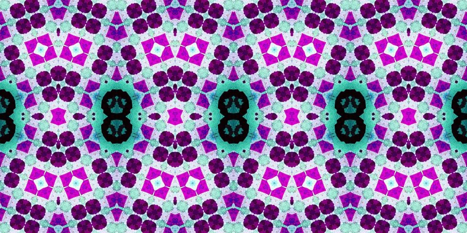 Seamless abstract pattern. the texture of the art is symmetrical Foto stock