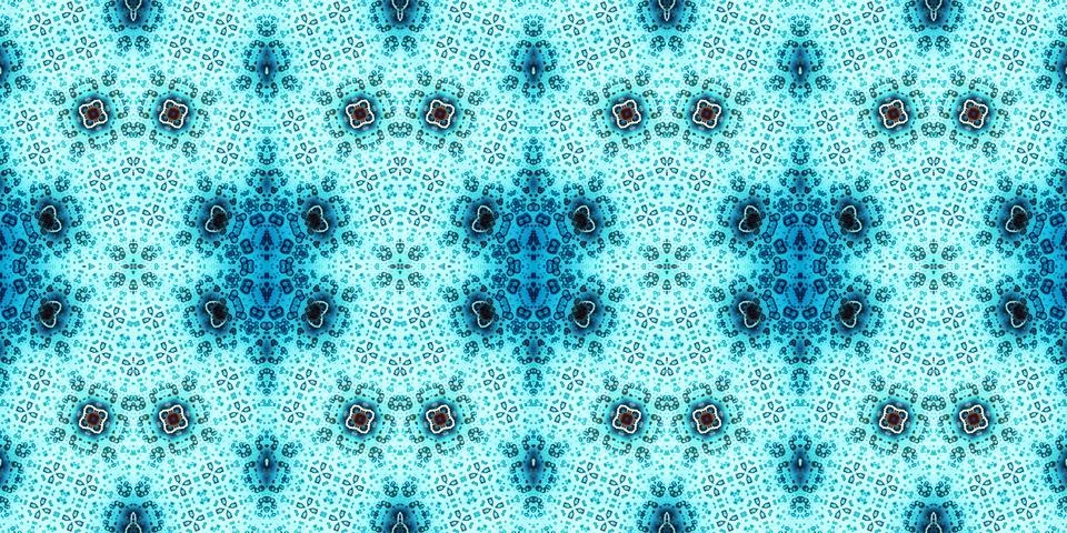 Seamless abstract pattern. the texture of the art is symmetrical Stock Photos
