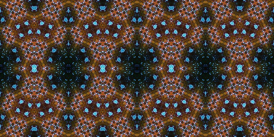 Seamless abstract pattern. the texture of the art is symmetrical 写真素材