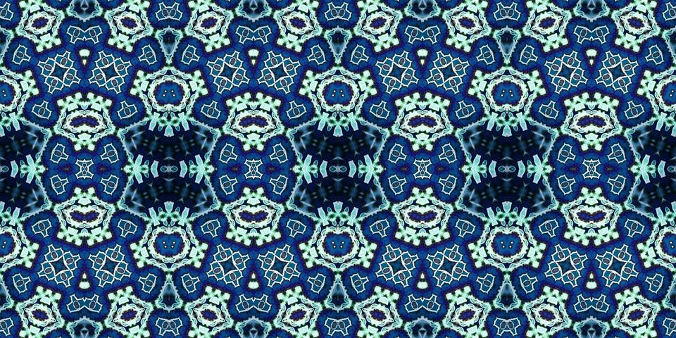Seamless abstract pattern. the texture of the art is symmetrical Stock Photos