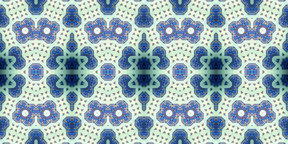 Seamless abstract pattern. the texture of the art is symmetrical Foto stock