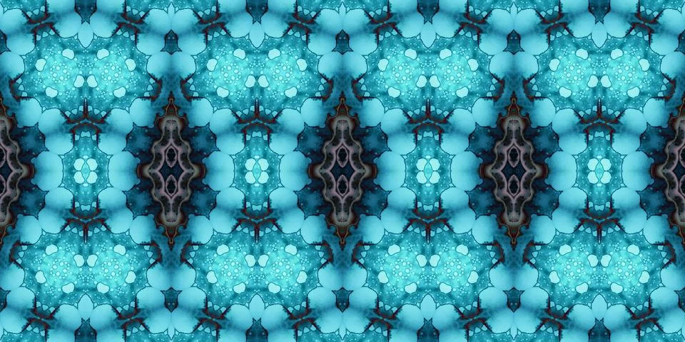 Seamless abstract pattern. the texture of the art is symmetrical Foto stock