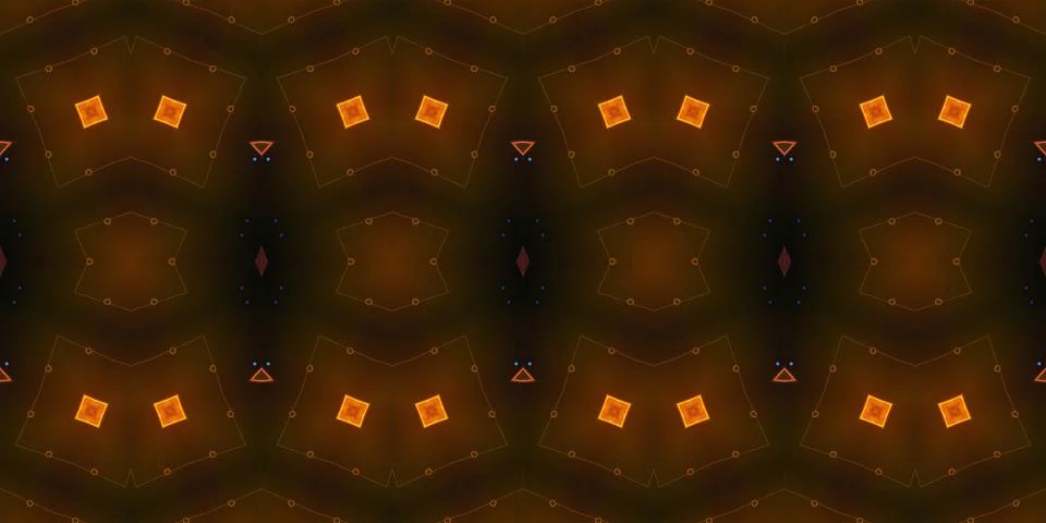 Seamless abstract pattern. the texture of the art is symmetrical Stock Photos