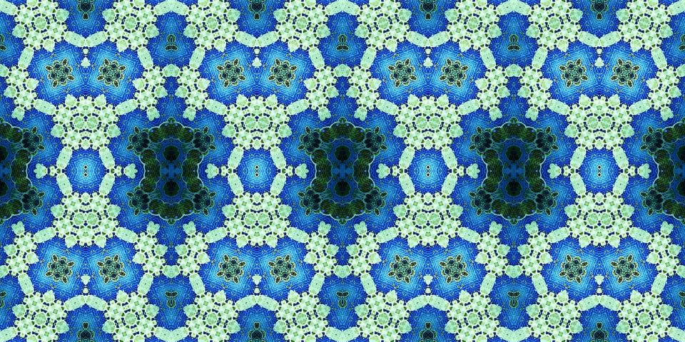 Seamless abstract pattern. the texture of the art is symmetrical Stock Photos