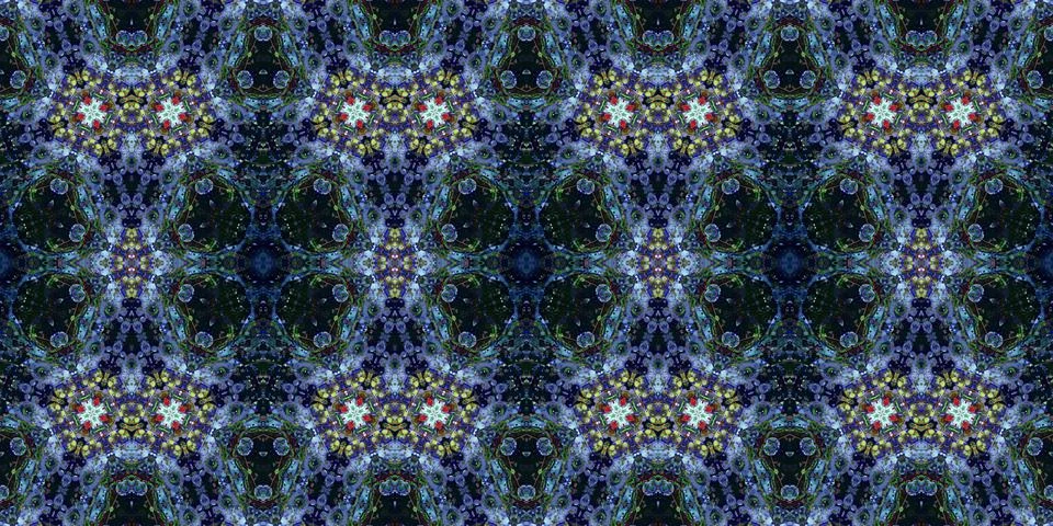 Seamless abstract pattern. the texture of the art is symmetrical Stock Photos