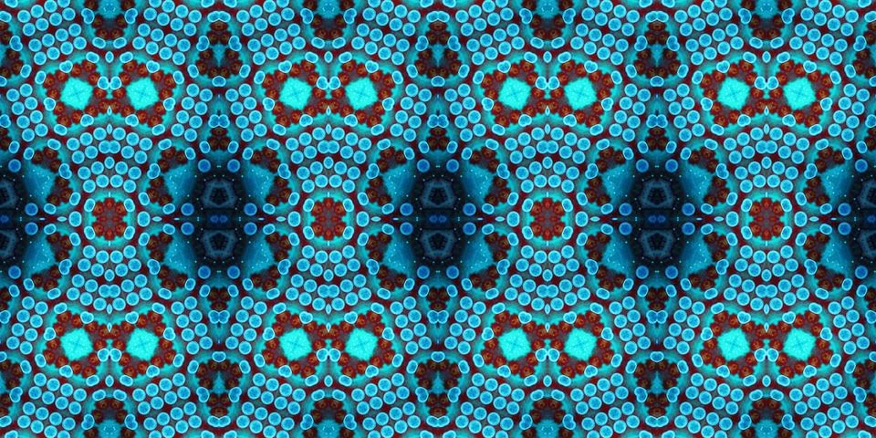 Seamless abstract pattern. the texture of the art is symmetrical Stock Photos