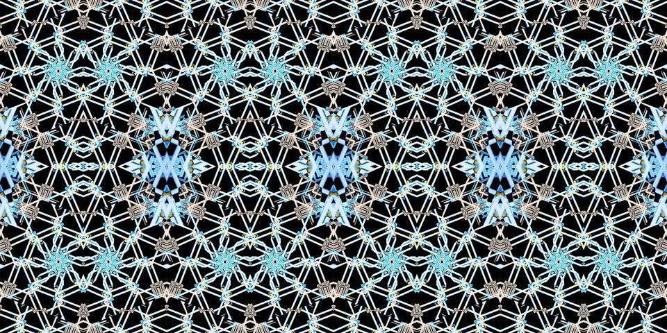 Seamless abstract pattern. the texture of the art is symmetrical Stock Photos