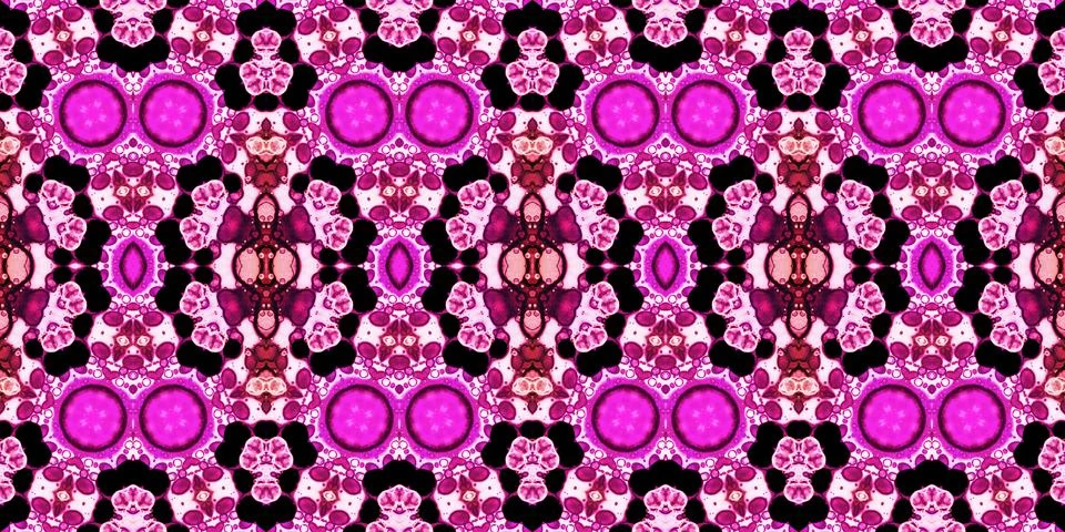 Seamless abstract pattern. the texture of the art is symmetrical Foto stock