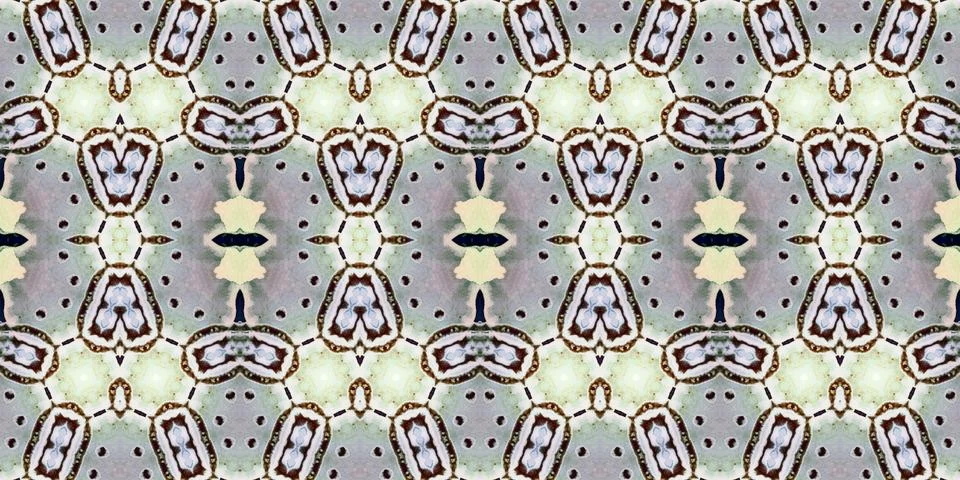 Seamless abstract pattern. the texture of the art is symmetrical Foto stock