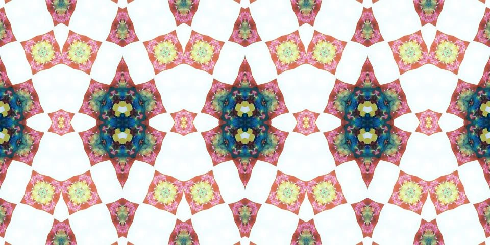 Seamless abstract pattern. the texture of the art is symmetrical 写真素材