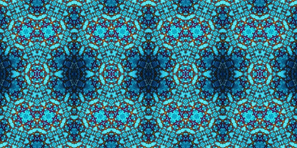 Seamless abstract pattern. the texture of the art is symmetrical Foto stock