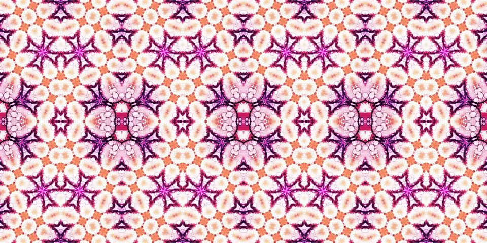 Seamless abstract pattern. the texture of the art is symmetrical Foto stock