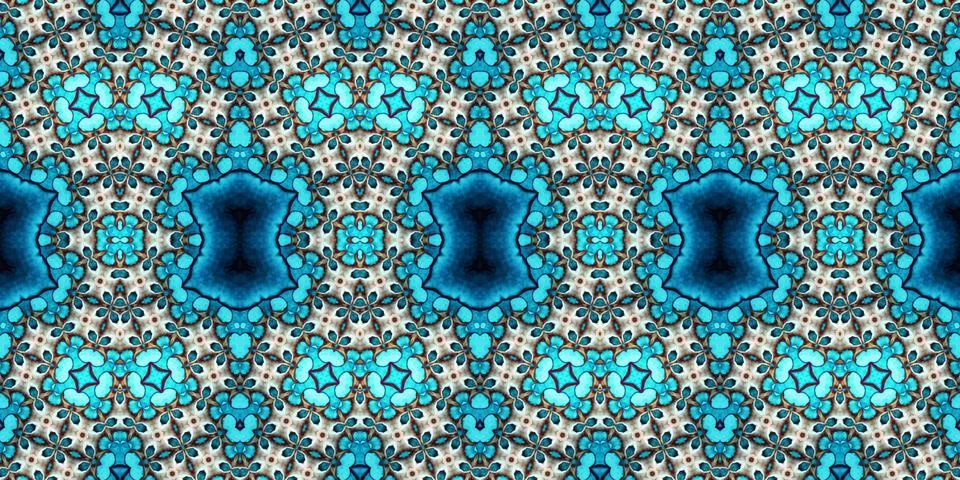 Seamless abstract pattern. the texture of the art is symmetrical Foto stock