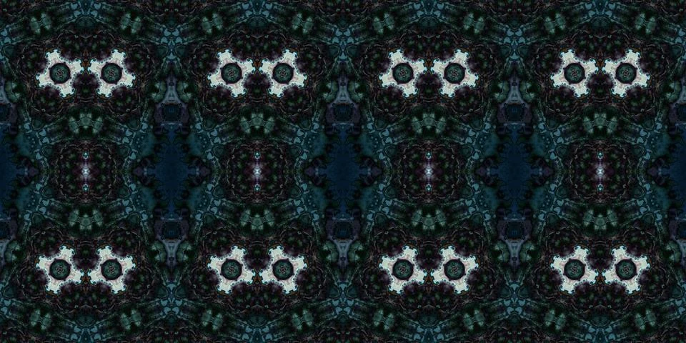 Seamless abstract pattern. the texture of the art is symmetrical Stock Photos