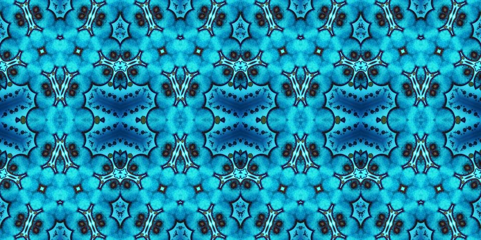 Seamless abstract pattern. the texture of the art is symmetrical Stock Photos