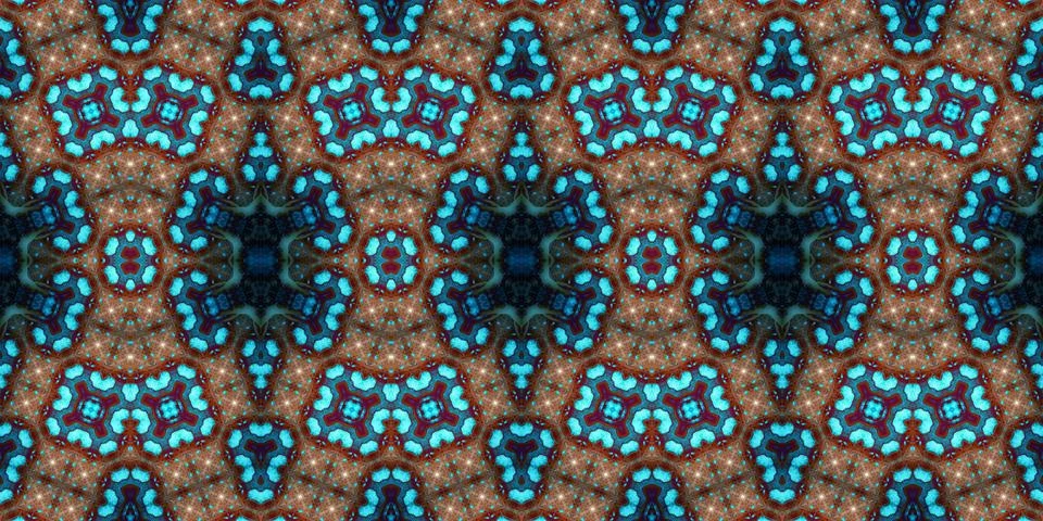 Seamless abstract pattern. the texture of the art is symmetrical Stock Photos