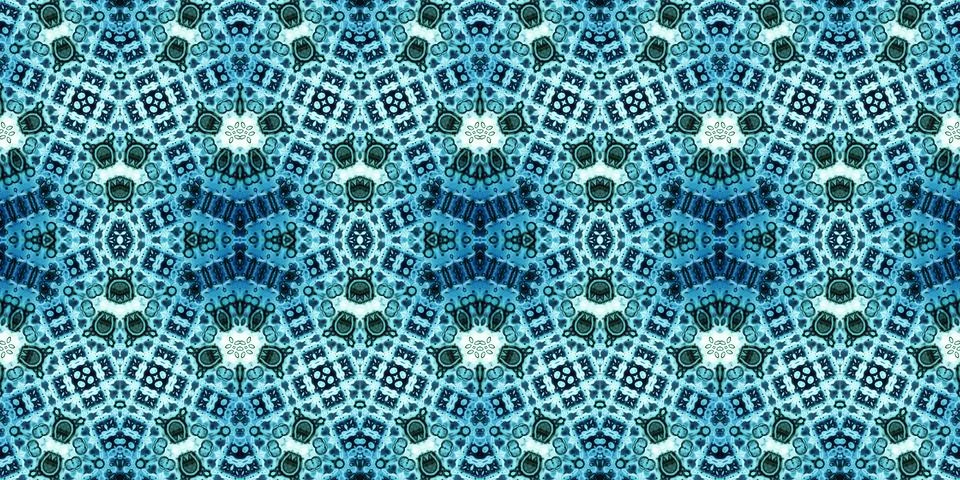 Seamless abstract pattern. the texture of the art is symmetrical Stock Photos