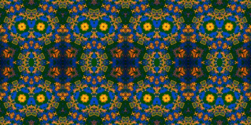 Seamless abstract pattern. the texture of the art is symmetrical 写真素材