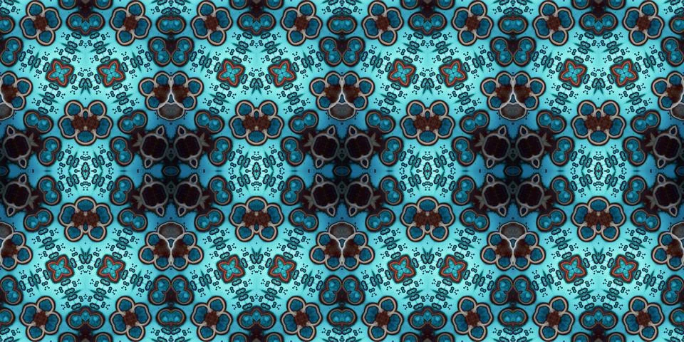 Seamless abstract pattern. the texture of the art is symmetrical Stock Photos