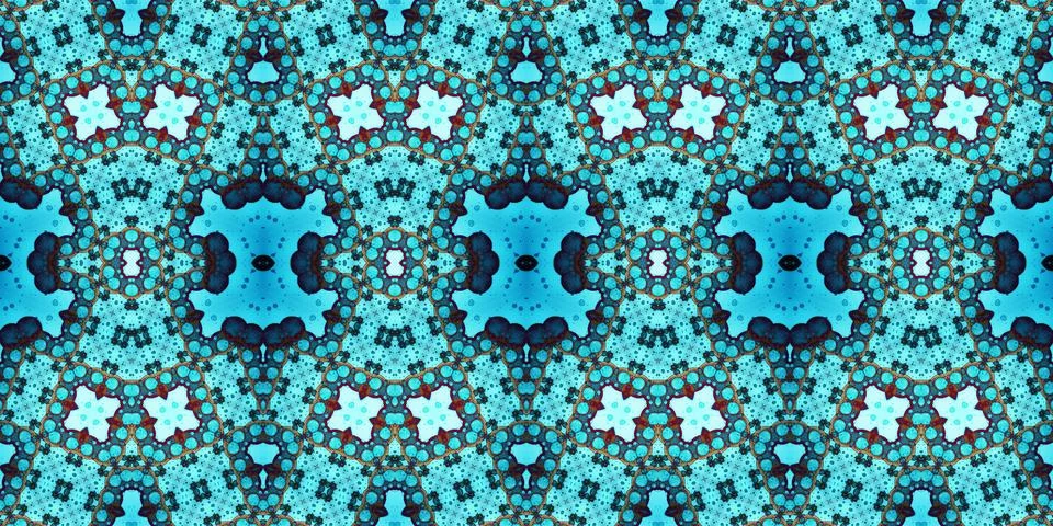 Seamless abstract pattern. the texture of the art is symmetrical Foto stock