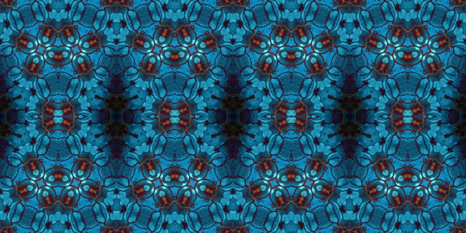 Seamless abstract pattern. the texture of the art is symmetrical Foto stock