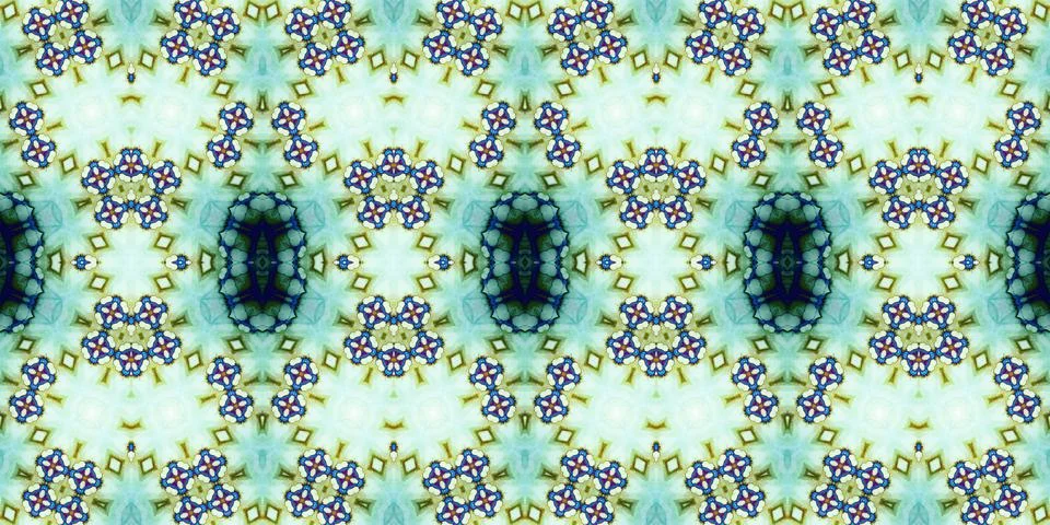 Seamless abstract pattern. the texture of the art is symmetrical Stock Photos