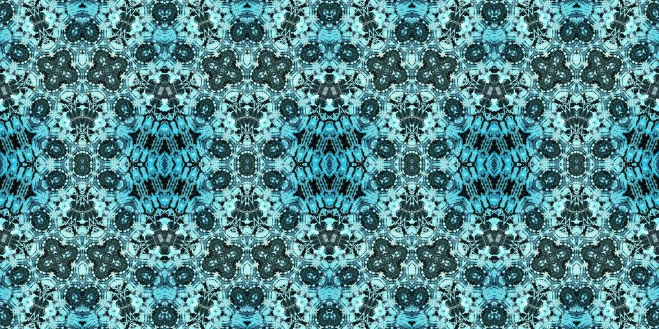 Seamless abstract pattern. the texture of the art is symmetrical Stock Photos