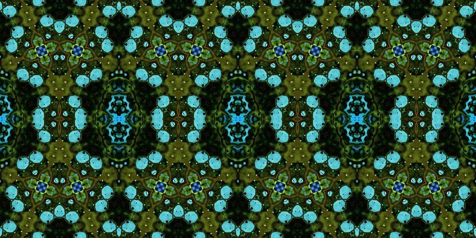 Seamless abstract pattern. the texture of the art is symmetrical Foto stock