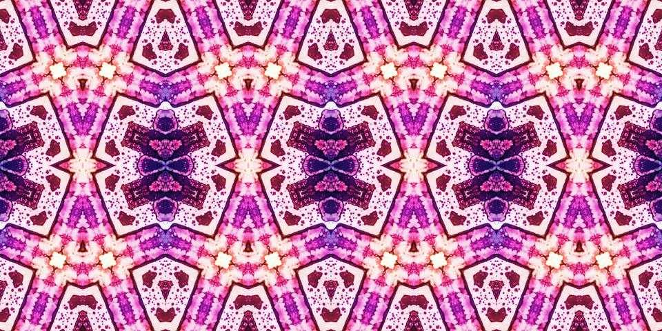 Seamless abstract pattern. the texture of the art is symmetrical 写真素材